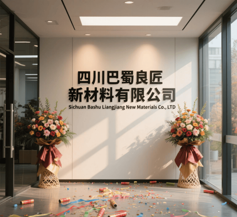 四川巴蜀良匠新材料有限公司开业照片